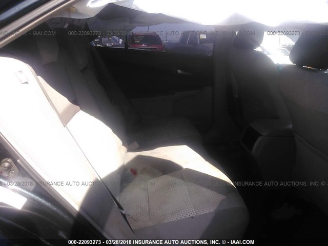 4T4BF1FK5CR207892 - 2012 TOYOTA CAMRY SE/LE/XLE Dark Blue photo 8