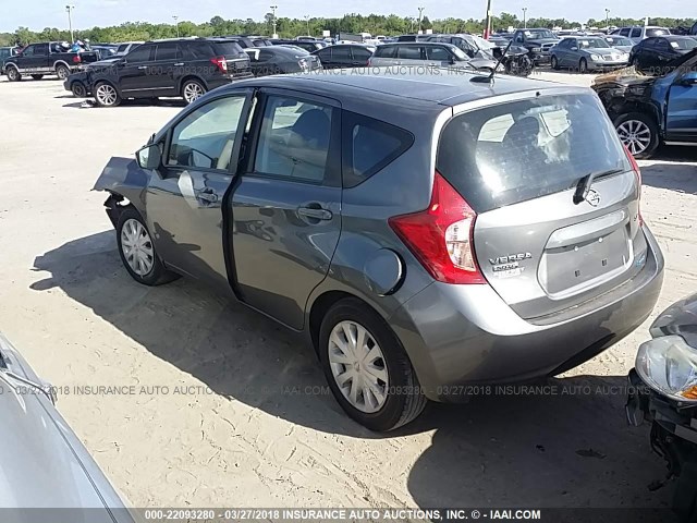 3N1CE2CP9GL369426 - 2016 NISSAN VERSA NOTE S/S PLUS/SV/SL/SR GRAY photo 3