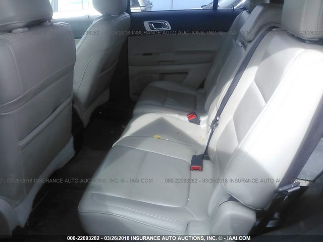 1FM5K8F84DGA94114 - 2013 FORD EXPLORER LIMITED 红色 照片 8