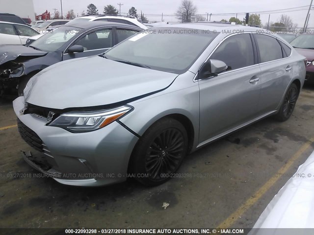 4T1BK1EB6GU217487 - 2016 TOYOTA AVALON XLE PLUS/PREMIUM/TOUR/LTD SILVER photo 2