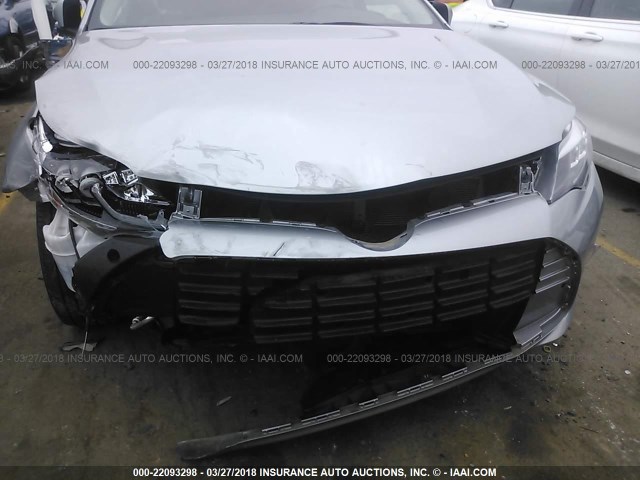 4T1BK1EB6GU217487 - 2016 TOYOTA AVALON XLE PLUS/PREMIUM/TOUR/LTD SILVER photo 6