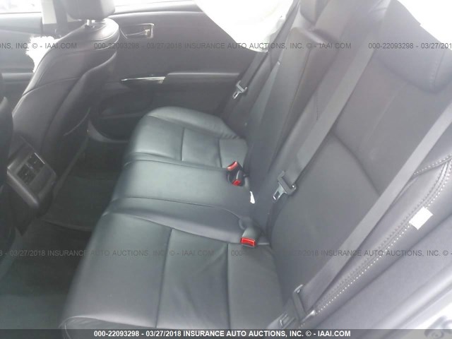 4T1BK1EB6GU217487 - 2016 TOYOTA AVALON XLE PLUS/PREMIUM/TOUR/LTD SILVER photo 8