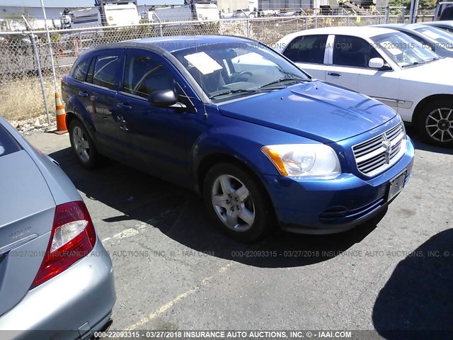 1B3HB48A49D162688 - 2009 DODGE CALIBER SXT BLUE photo 1