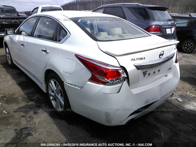 1N4AL3AP0DN402348 - 2013 NISSAN ALTIMA 2.5/S/SV/SL WHITE photo 3