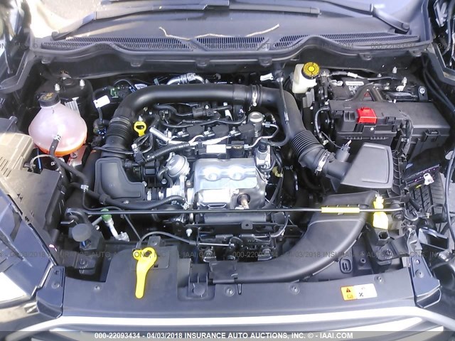 MAJ3P1TE5JC185299 - 2018 FORD ECOSPORT SE BLACK photo 10
