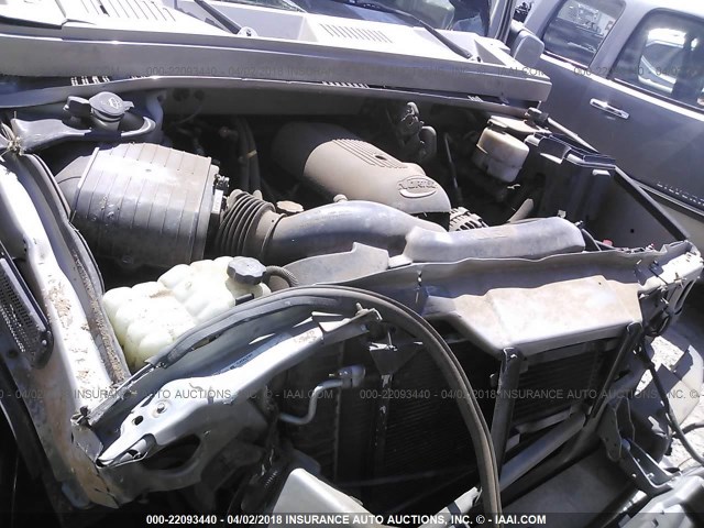 5GRGN23U85H123692 - 2005 HUMMER H2 Bej foto 10