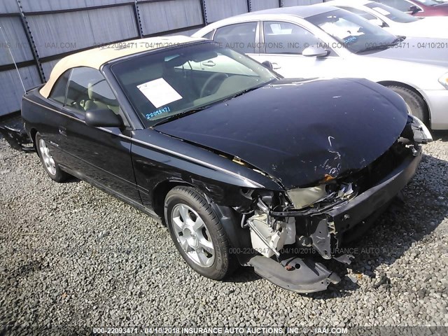 2T1FF28P32C597739 - 2002 TOYOTA CAMRY SOLARA SE/SLE შავი ფოტო 1