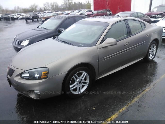 2G2WR584561217789 - 2006 PONTIAC GRAND PRIX GT BROWN photo 2