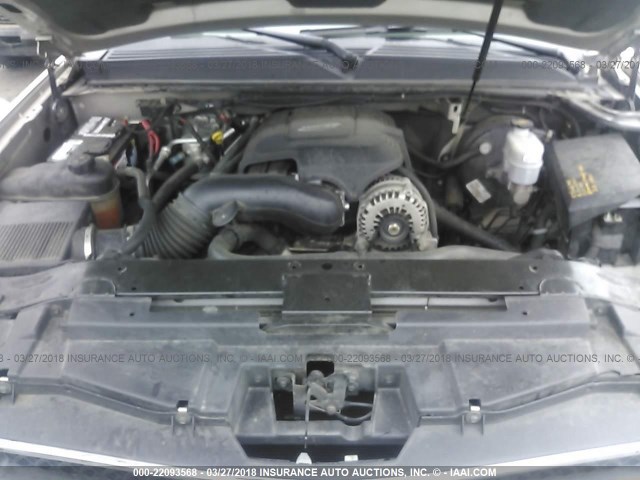 1GNFK13037R202527 - 2007 CHEVROLET TAHOE K1500 BEIGE photo 10