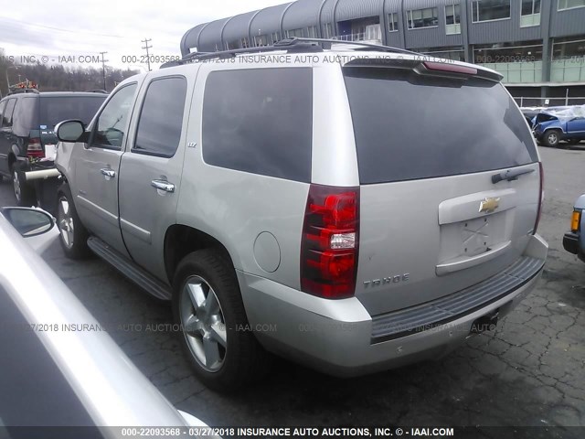 1GNFK13037R202527 - 2007 CHEVROLET TAHOE K1500 BEIGE photo 3