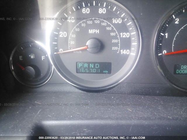 1J8HH48K67C538051 - 2007 JEEP COMMANDER BLACK photo 7