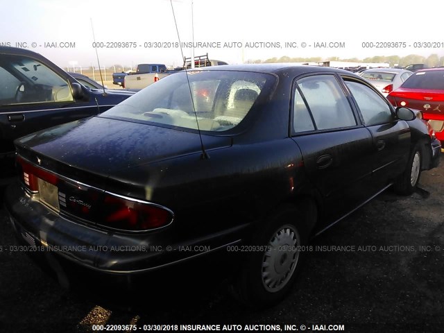 2G4WS52J631190625 - 2003 BUICK CENTURY CUSTOM GRAY photo 4