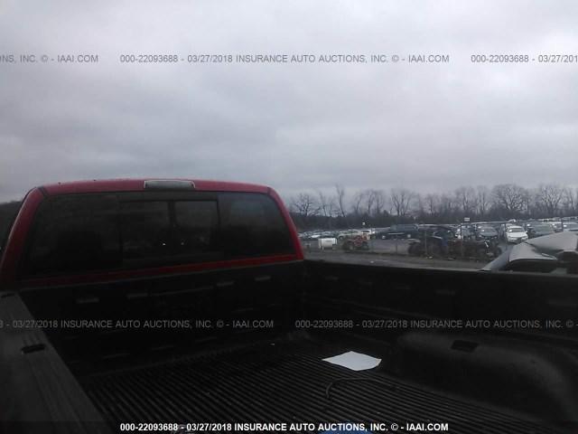 1B7HF16ZX1S318422 - 2001 DODGE RAM 1500 RED photo 8