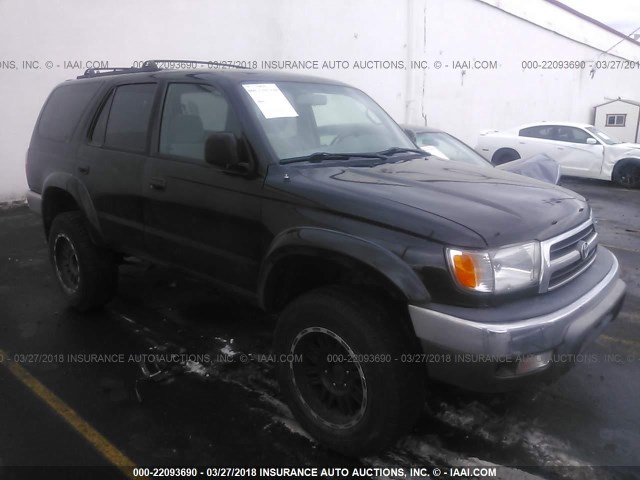 JT3HN86R2Y0315259 - 2000 TOYOTA 4RUNNER SR5 BLACK photo 1