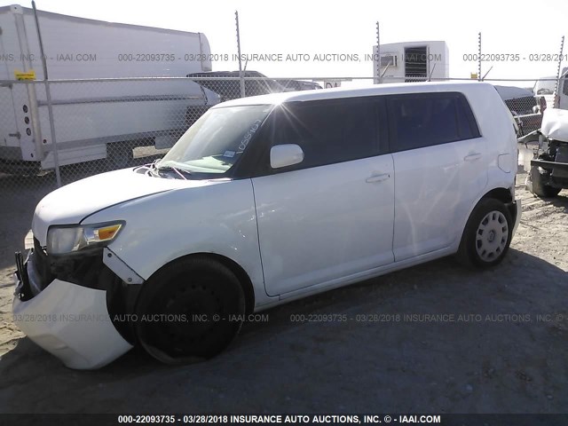 JTLZE4FE3EJ055907 - 2014 TOYOTA SCION XB თეთრი ფოტო 2
