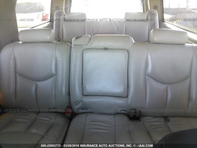 3GNFK16Z93G199539 - 2003 CHEVROLET SUBURBAN K1500 WHITE photo 8