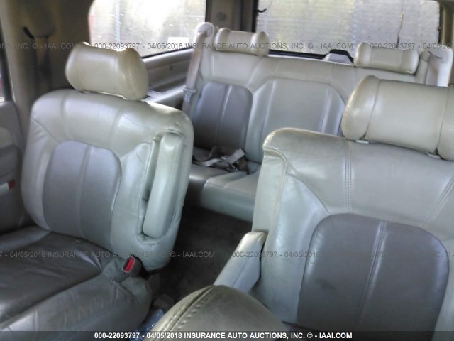 1GKFK66U41J181010 - 2001 GMC DENALI XL K1500 WHITE photo 8