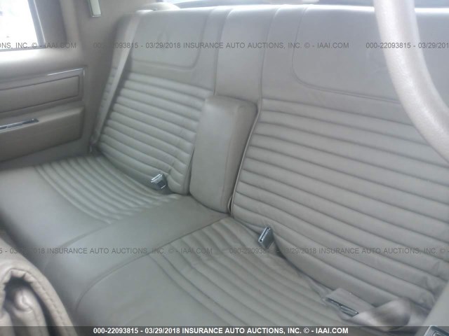 1G6EL1159KU625573 - 1989 CADILLAC ELDORADO TAN photo 8