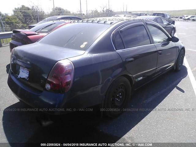 1N4AL11D56N420860 - 2006 NISSAN ALTIMA S/SL Dark Blue photo 4