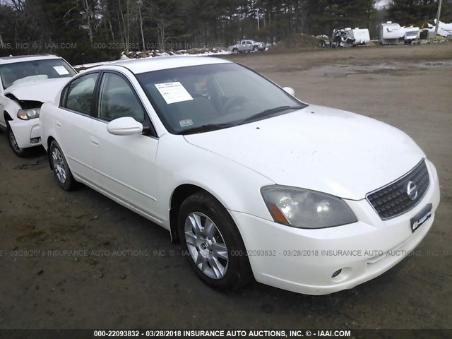 1N4AL11D95C136223 - 2005 NISSAN ALTIMA S/SL WHITE photo 1