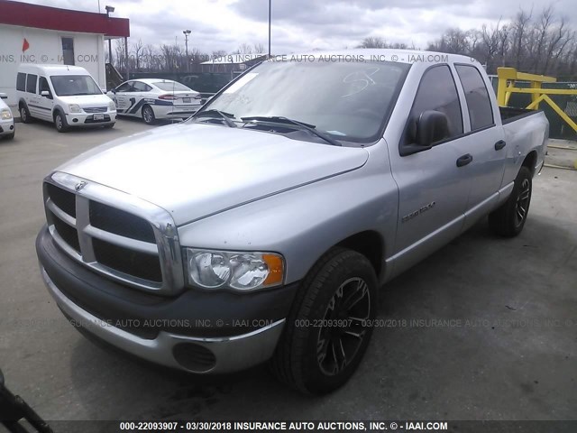 1D7HA18K05J623900 - 2005 DODGE RAM 1500 ST GRAY photo 2