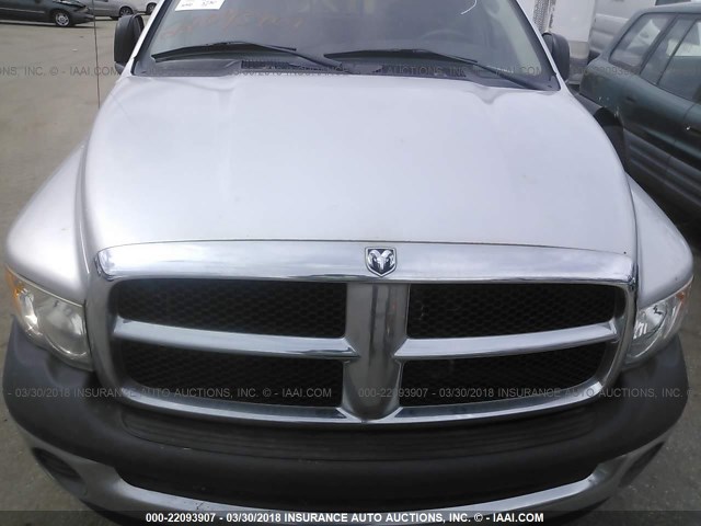 1D7HA18K05J623900 - 2005 DODGE RAM 1500 ST GRAY photo 6