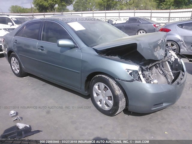 4T1BE46K17U527411 - 2007 TOYOTA CAMRY NEW GENERAT CE/LE/XLE/SE GREEN photo 1