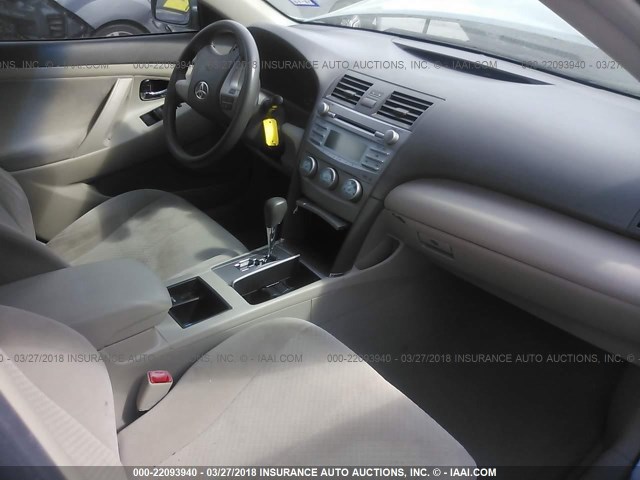 4T1BE46K17U527411 - 2007 TOYOTA CAMRY NEW GENERAT CE/LE/XLE/SE GREEN photo 5