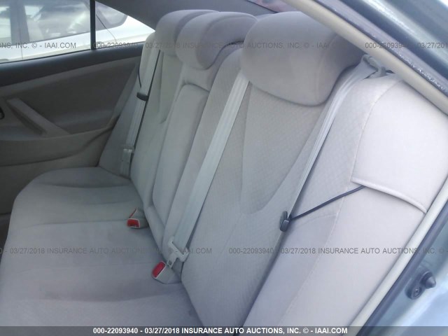 4T1BE46K17U527411 - 2007 TOYOTA CAMRY NEW GENERAT CE/LE/XLE/SE GREEN photo 8