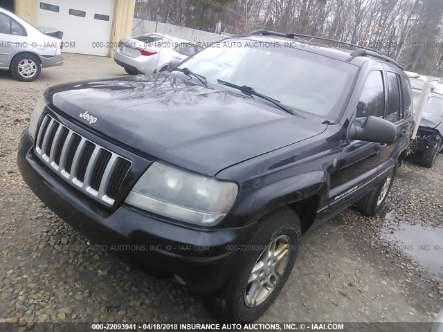 1J8GW48S64C430509 - 2004 JEEP GRAND CHEROKEE LAREDO/COLUMBIA/FREEDOM 黑色 照片 2