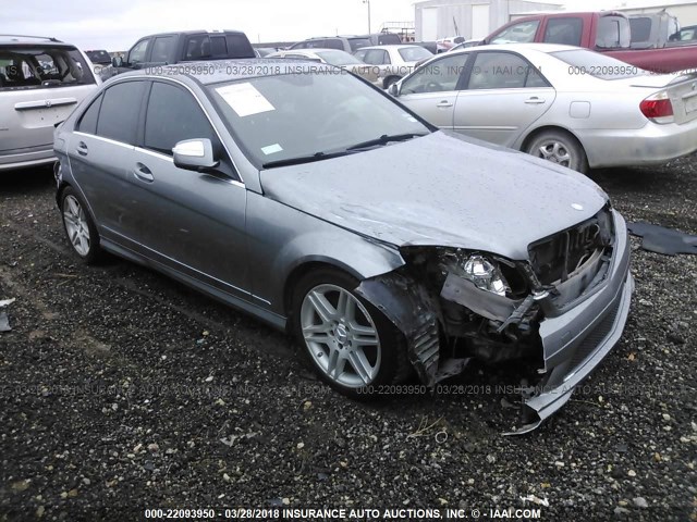 WDDGF56X58R027786 - 2008 MERCEDES-BENZ C 350 SILVER photo 1