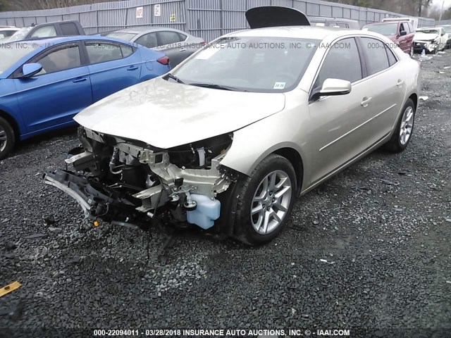 1G11C5SA3GF125007 - 2016 CHEVROLET MALIBU LIMITED LT GOLD photo 2