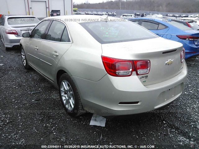 1G11C5SA3GF125007 - 2016 CHEVROLET MALIBU LIMITED LT GOLD photo 3