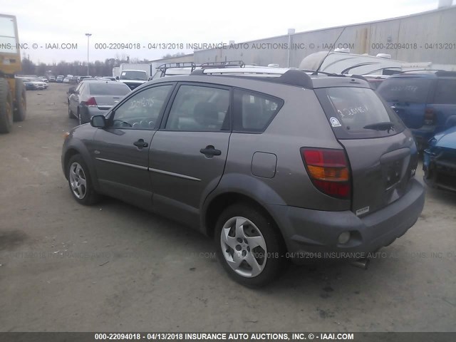 5Y2SL628X3Z438322 - 2003 PONTIAC VIBE GRAY photo 3