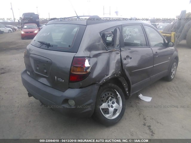 5Y2SL628X3Z438322 - 2003 PONTIAC VIBE GRAY photo 4