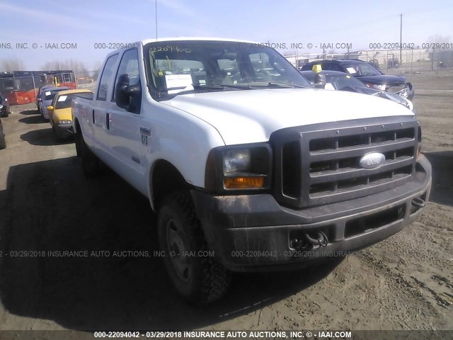 1FTWW31P77EB23068 - 2007 FORD F350 SRW SUPER DUTY WHITE photo 1