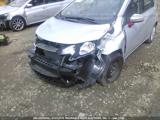 3N1CE2CP7GL387715 - 2016 NISSAN VERSA NOTE S/S PLUS/SV/SL/SR GRAY photo 6