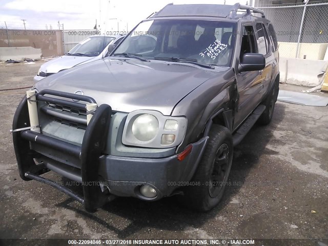 5N1MD28YX3C685828 - 2003 NISSAN XTERRA SE/SC GRAY photo 2