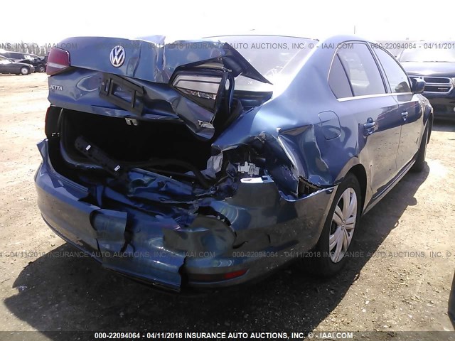 3VW2B7AJ9HM213148 - 2017 VOLKSWAGEN JETTA S 蓝色 照片 4