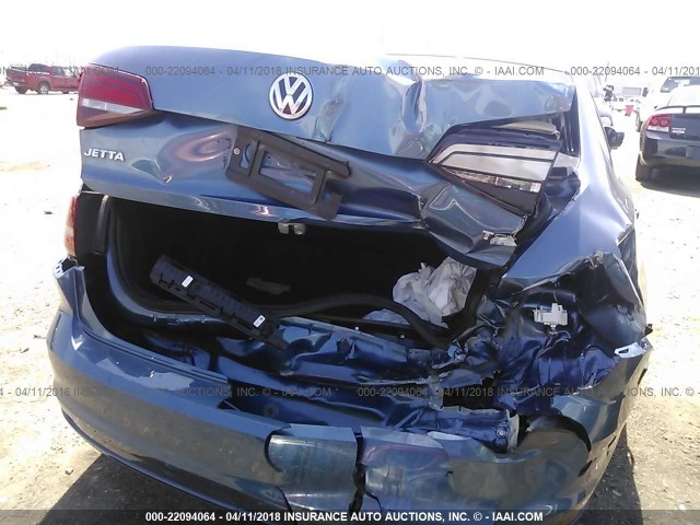 3VW2B7AJ9HM213148 - 2017 VOLKSWAGEN JETTA S 蓝色 照片 6
