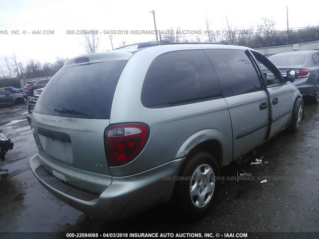 1D4GP24373B230091 - 2003 DODGE GRAND CARAVAN SE GRAY photo 4