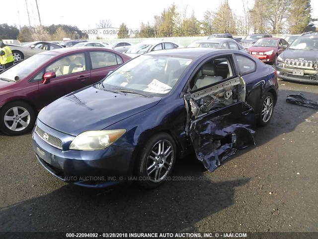 JTKDE177660100908 - 2006 TOYOTA SCION TC 蓝色 照片 2