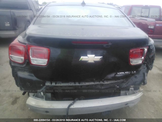 1G11B5SL8EF117843 - 2014 CHEVROLET MALIBU LS BLACK photo 6