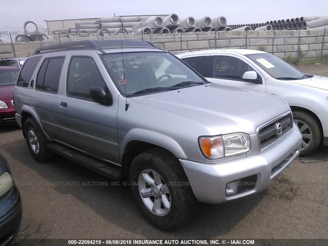 JN8DR09Y03W820021 - 2003 NISSAN PATHFINDER LE/SE SILVER photo 1