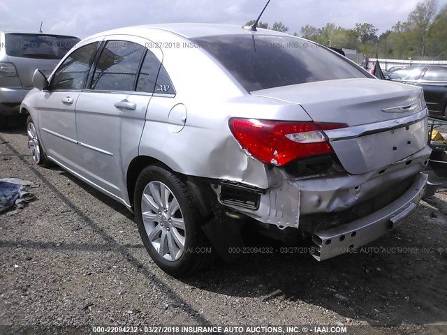 1C3CCBBB1CN207832 - 2012 CHRYSLER 200 TOURING SILVER photo 6