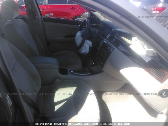 2G1WT58N489121672 - 2008 CHEVROLET IMPALA LT GRAY photo 5