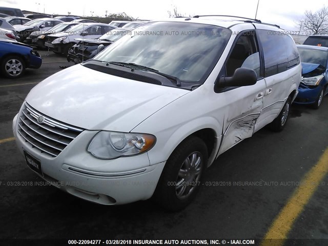 2A4GP64L37R217800 - 2007 CHRYSLER TOWN & COUNTRY LIMITED WHITE photo 2
