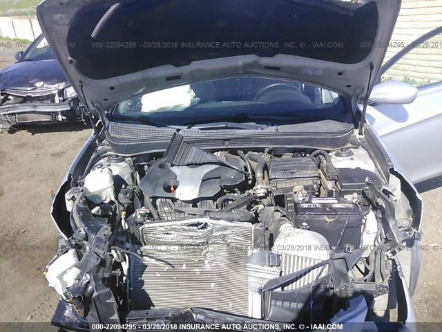 5NPEC4AB0CH386169 - 2012 HYUNDAI SONATA SE/LIMITED SILVER photo 10