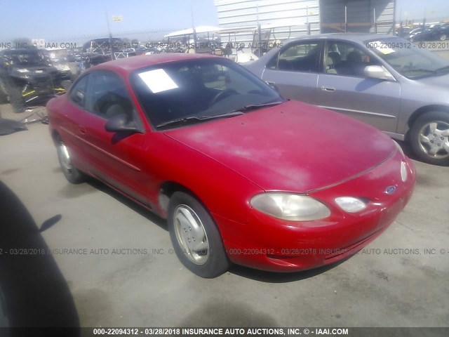 3FAKP1134YR214333 - 2000 FORD ESCORT ZX2 RED photo 1