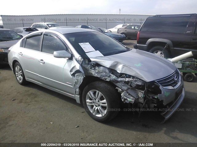 1N4CL2AP9BC169811 - 2011 NISSAN ALTIMA HYBRID SILVER photo 1